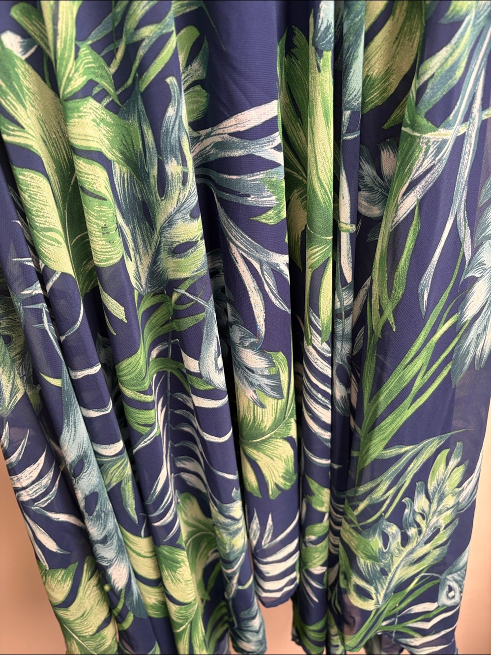 Rabbit Rabbit Rabbit Blue and Green Patterned Dress - Picture 8 of 15